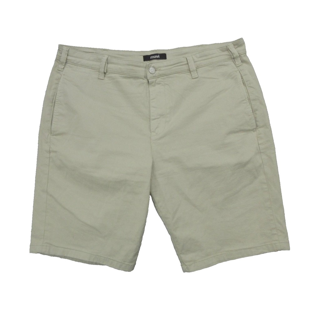 Mavi Shorts Mens 40 Mike Chino Flat Front Stretch Casual Lightweight Summer